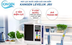 Máy Lọc Nước Ion Kiềm Kangen Leveluk JRII Chính Hãng 