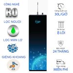 Máy lọc nước mặn lợ, giếng khoan, nước nhiễm canxi, nhiễm phèn, nước thủy cục, Nguội…uống trực tiếp tại vòi IONGEN H7