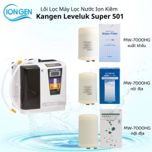 Lõi Lọc MW-7000R Cho Máy Kangen Super 501, SD501 Platinum, SD501, JRIV Chính hãng