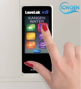 Máy Lọc Nước Ion Kiềm Kangen K8 Chính Hãng Được Trang Bị Màn Hình Cảm Ứng 1 Chạm