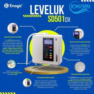 Máy lọc nước ion kiềm Kangen Leveluk SD501DX Chính Hãng