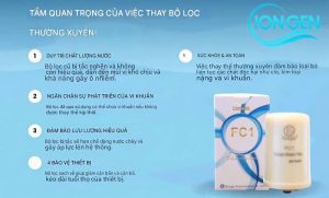 Thường Xuyên Theo Dõi Máy Kangen K8 Hết Lõi và Thay Lõi Định Kỳ