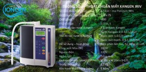 máy lọc nước kangen JRIV Chính hãng 44