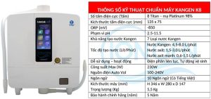 máy lọc nước kangen leveluk k8 chính hãng