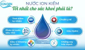 GIỚI THIỆU NƯỚC ION KIỀM LÀ GÌ