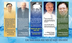 LỊCH SỬ NƯỚC ION KIỀM ĐƯỢC CÁC NHÀ KHOA HỌC NGHIÊN CỨU