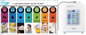 Máy Lọc Nước Ion Kiềm Trim Ion Ti-9000 Tạo Ra 7 Loại Nước Kiềm Có pH từ 3.5 - 10.5
