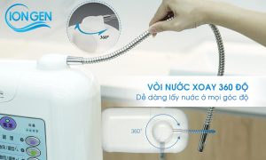 Vòi Máy Lọc Nước Ion Kiềm Trim Ion Ti-9000 Được Thiết Kế Xoay 360 Độ